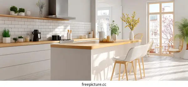 Modern Minimalist Kitchen Interior Design