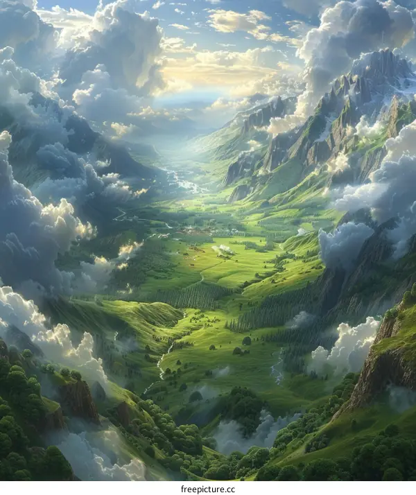 Misty Mountain Valley