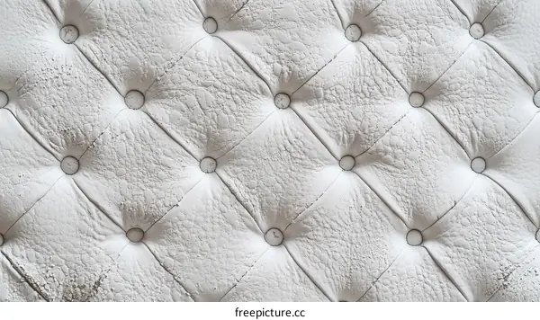 White Upholstered Furniture Pattern Design