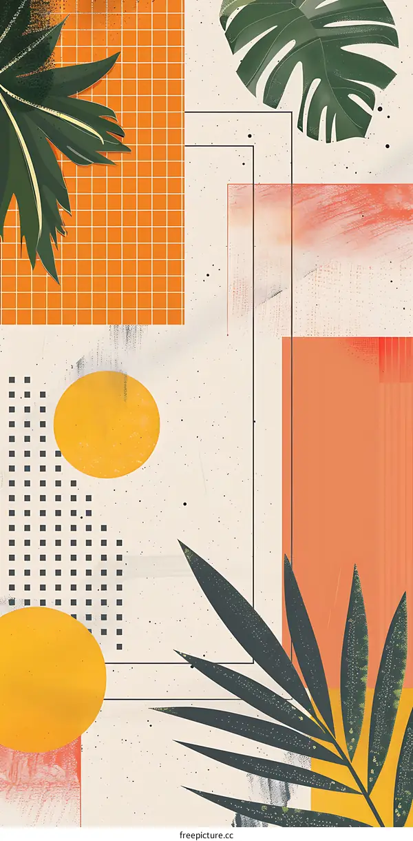Abstract Tropical Geometric Minimalist Illustration