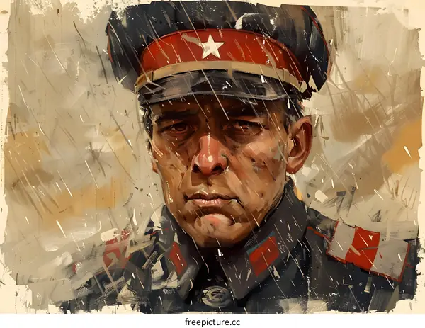 Portrait of a Soviet Officer