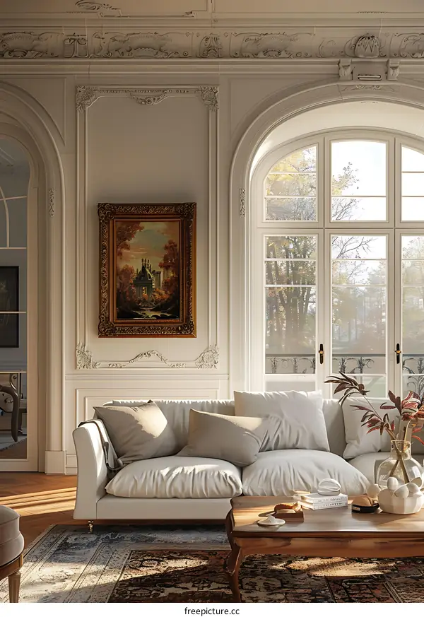 European-style living room