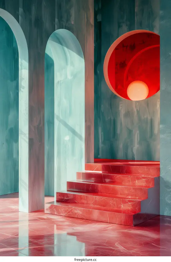 Modern Architecture Interior Staircase Design