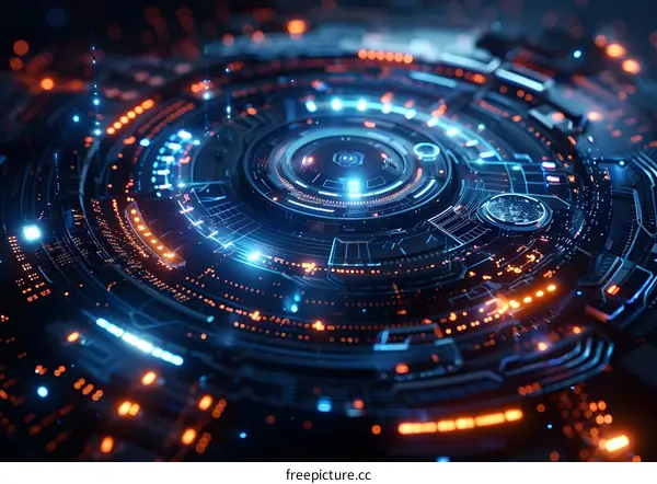 Futuristic Technology Background