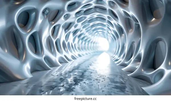 Glowing Future Tunnel