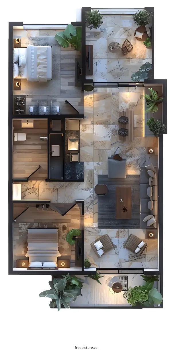 Modern Apartment Interior Design