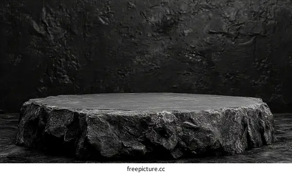 Dark Stone Product Display Background