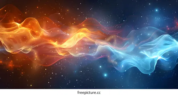 Fire and Ice Collide