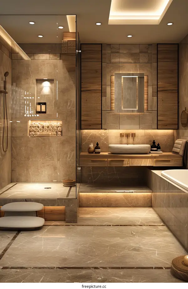 Modern Minimalist Bathroom Design