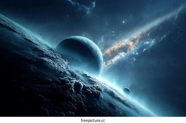 Celestial Planets in Deep Space