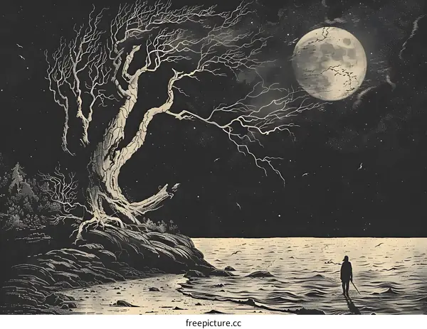 Lonely Man Under the Moon