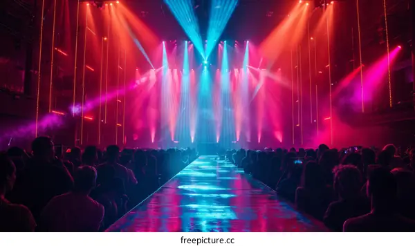 People watching a concert