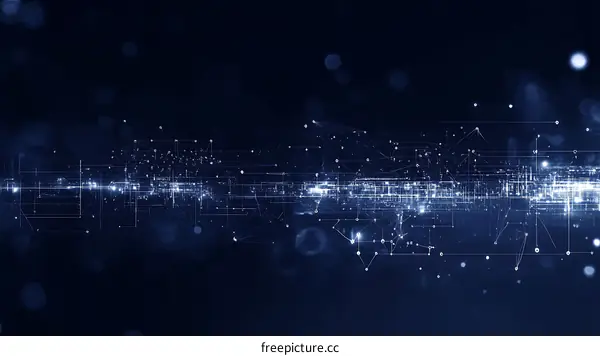 Abstract Digital Network Connections