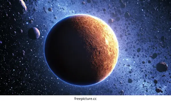 Space Planet Nebula Colorful Universe