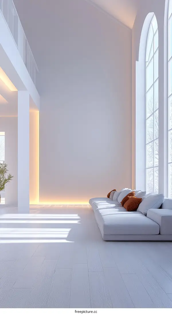 Modern Minimalist Living Room Interior Design