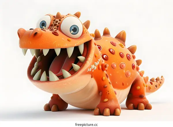 cute cartoon dinosaur