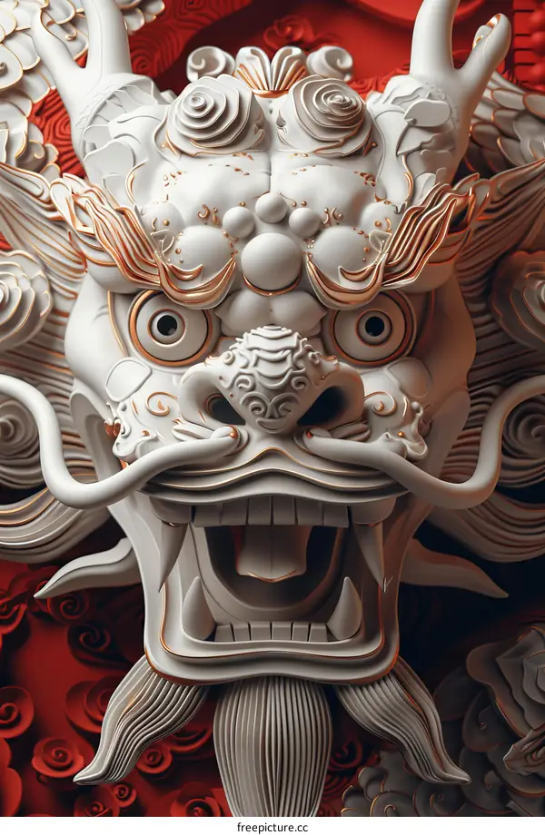 Chinese Dragon 3D Model