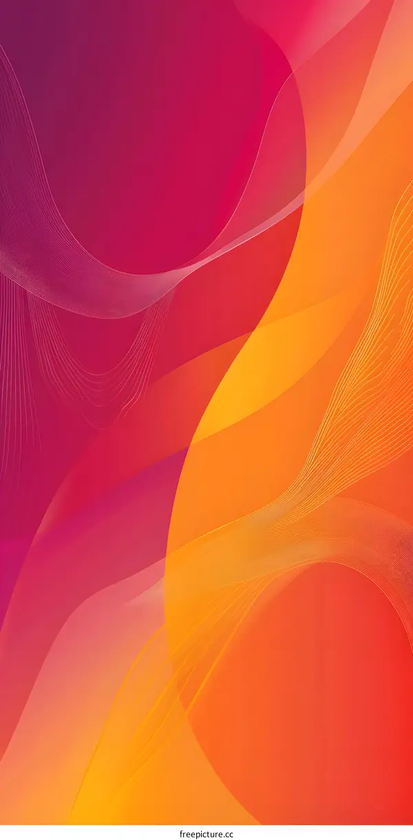 Abstract Background with Orange and Pink Colors