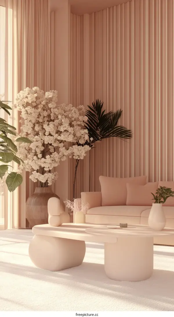 Modern Minimalist Living Room Interior Design