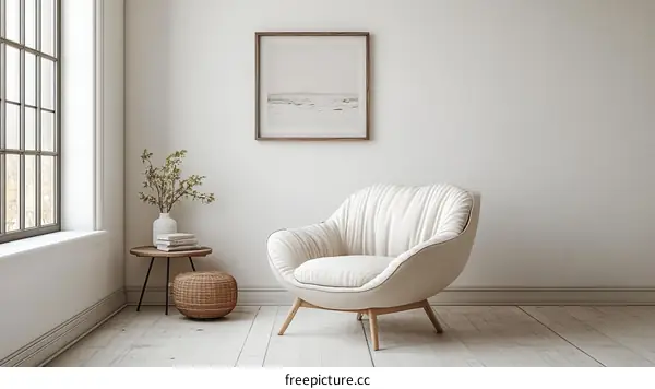 Cozy Scandinavian Living Room Interior Design