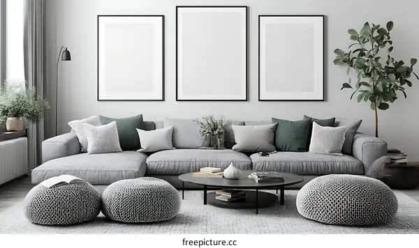 Modern Minimalist Living Room Interior Design