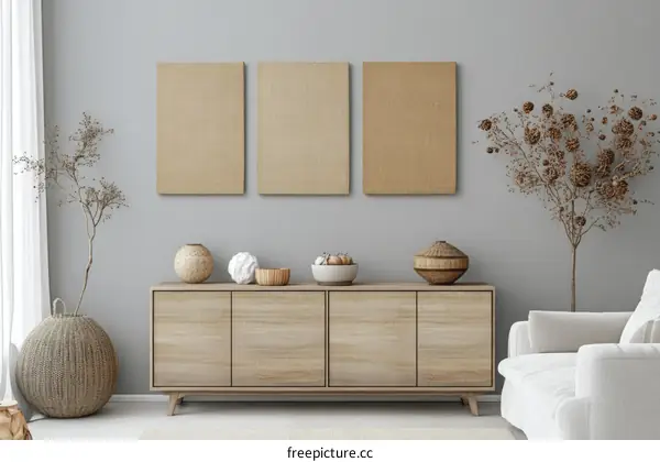 Modern Minimalist Living Room Interior Design