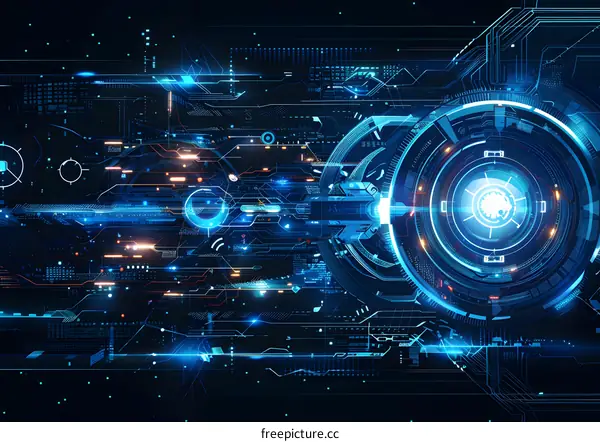 Futuristic Technology Background