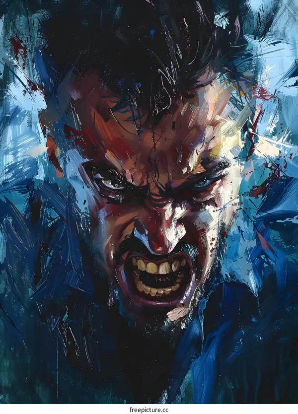 Portrait of an Angry Man