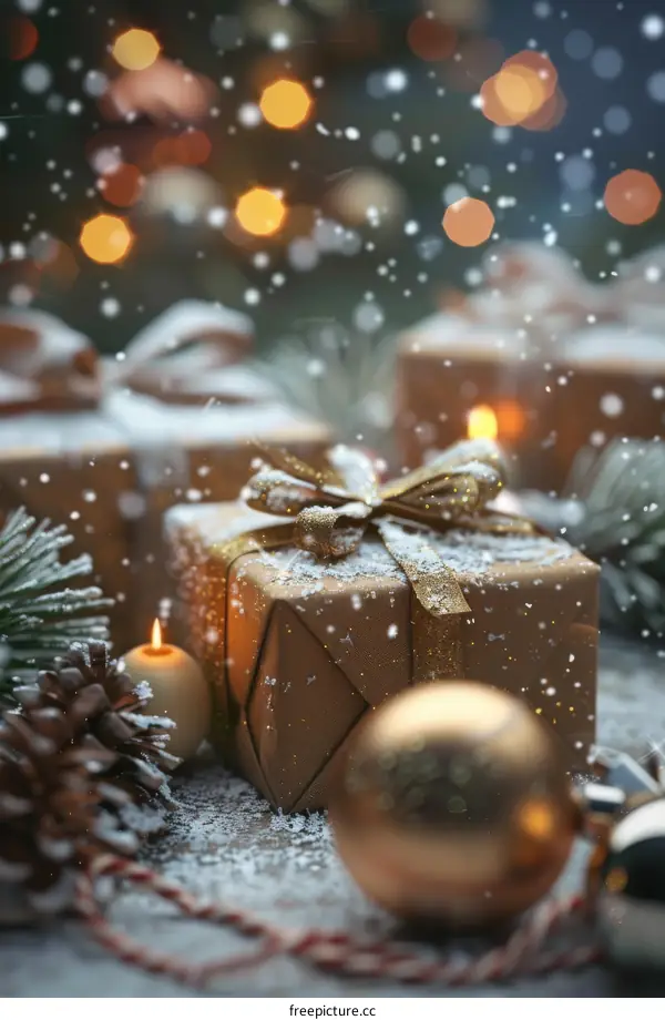 Christmas Gifts Wrapped with Love