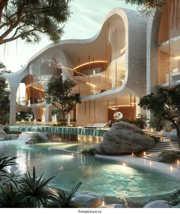 A Serene Modern Home in the Heart of the Rainforest