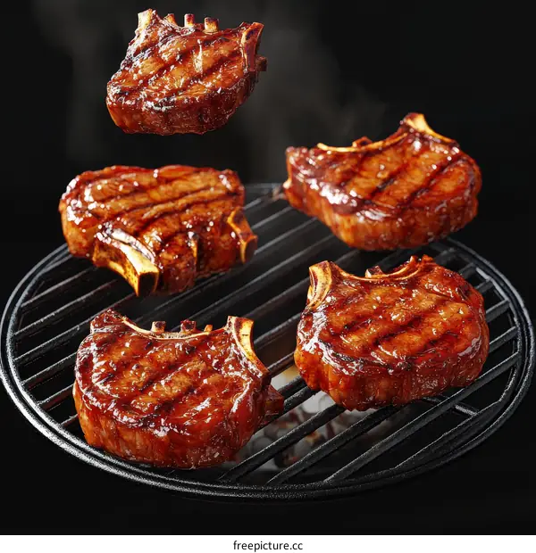 Delicious Grilled Pork Chops on the Grill