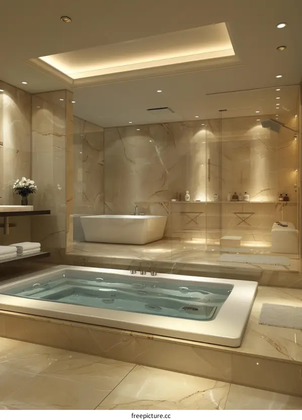 Luxurious Modern Luxury Bathroom Design