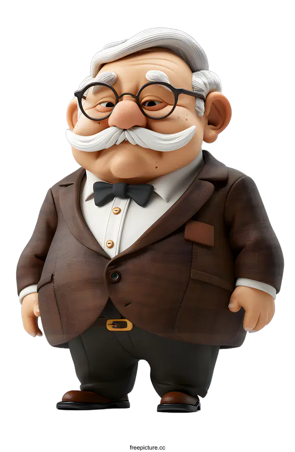 [Transparent Background PNG]A Distinguished Gentleman