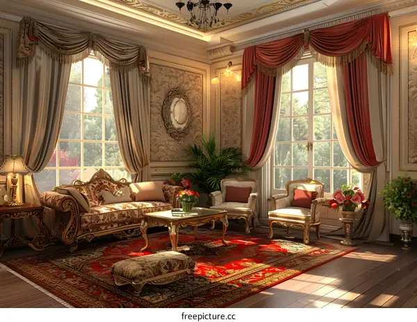 Luxurious living room