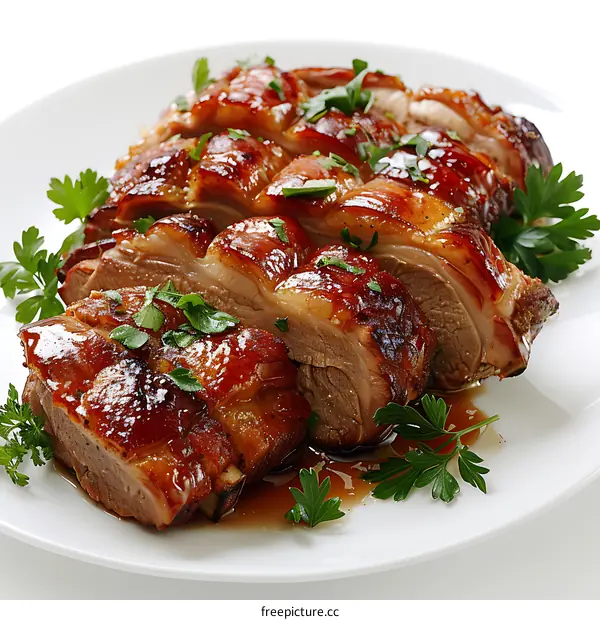 Delicious Roasted Pork Ribs with Herbs