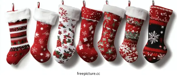 Christmas Stocking Set of Various Designs