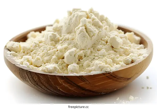 A bowl of chickpea flour