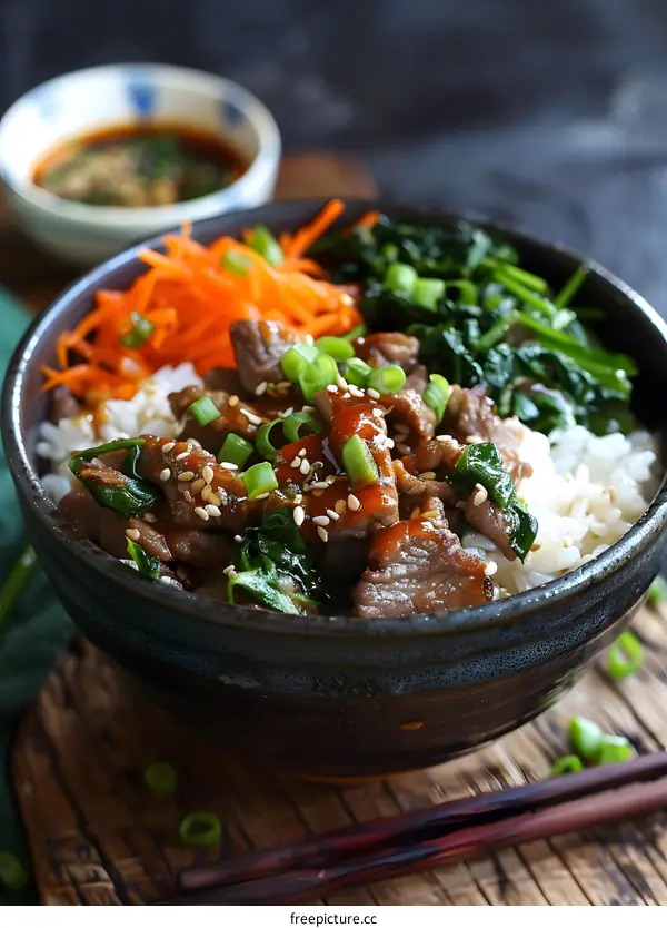 korean beef bowl