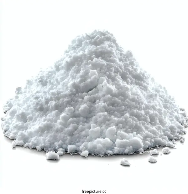 Pile of White Powder Food Grade