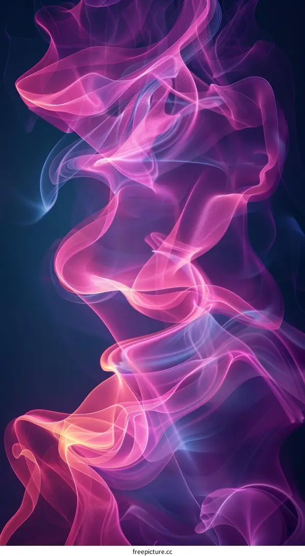 Colorful smoke background