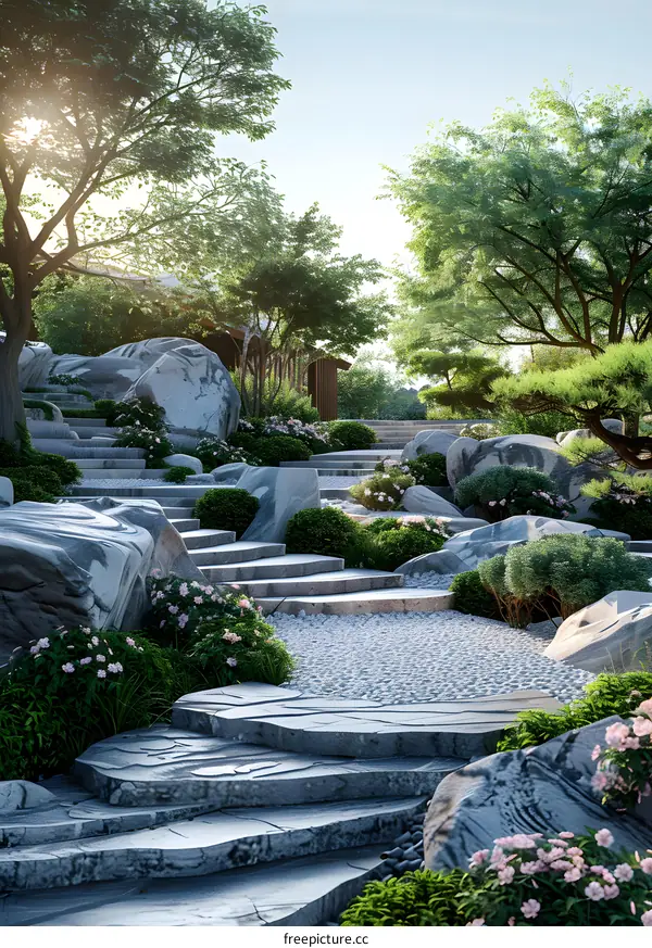 Landscape design效果图