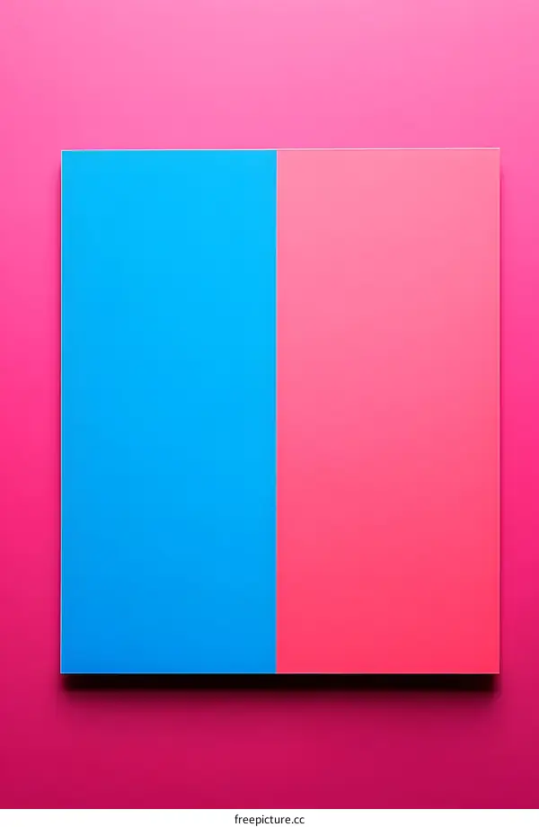 Abstract Background with Blue Pink and Red Colors