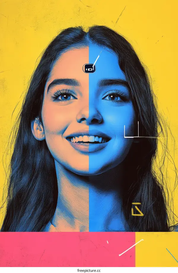 Digital Art Portrait of a Woman