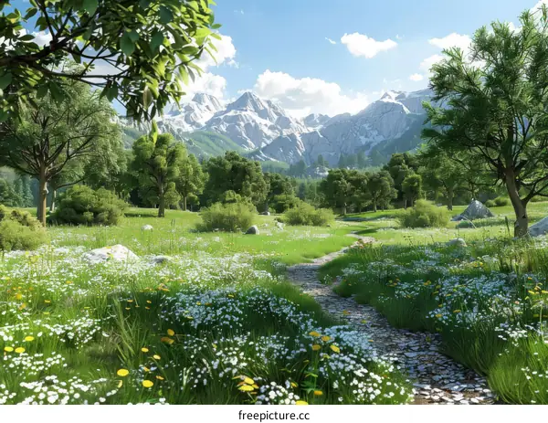 Breathtaking Nature's Beauty in Harmony