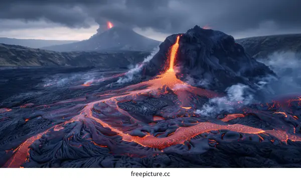 Holuhraun Eruption in Iceland