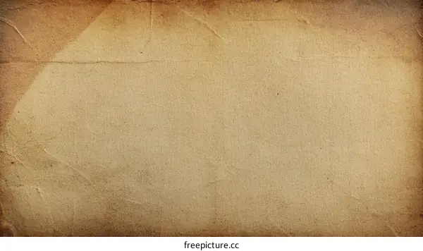 Aged Paper Texture Background Image