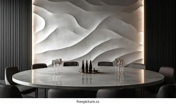 Modern Wine Tasting Room Interior Design