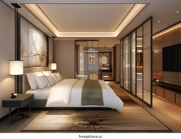 Modern Elegant Luxury Bedroom Interior Design