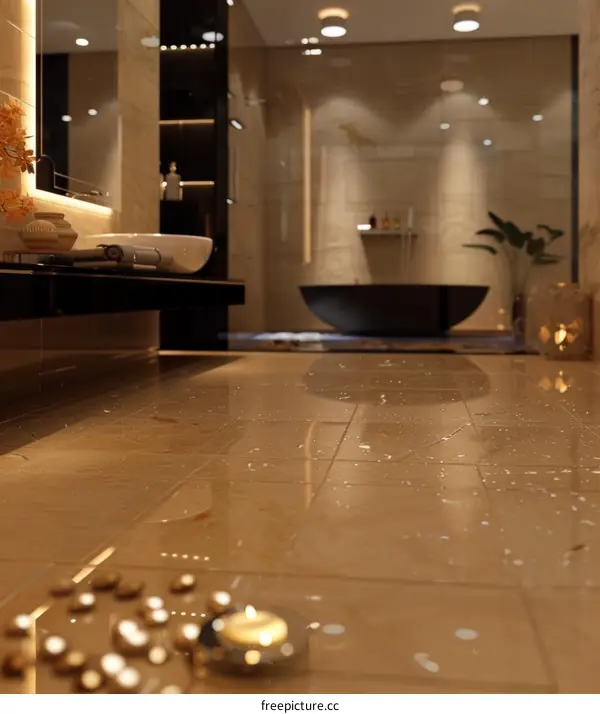 Modern Luxury Bathroom Interior Design