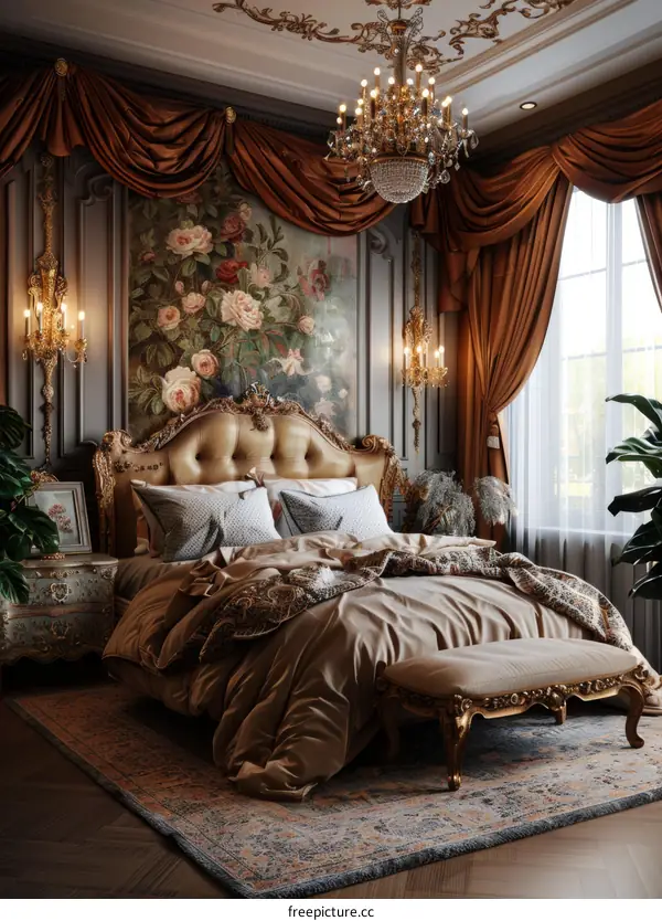 Luxury Classic Elegant Bedroom Interior Design